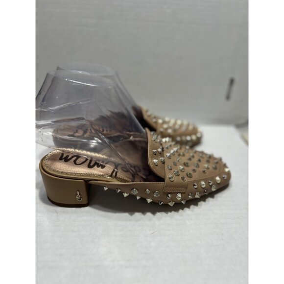 Sam Edelman Augustus Almond Toe Studded Mules women size 6 - Picture 8 of 11